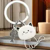 Cross-border Hot Selling Criativo Aço Inoxidável Desenho Animado Gatinho Chaveiro Simples Moda Bonito Gato Casal Chaveiro