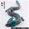 Impressão 3D Rei Dragão do Mar Oeste Ao Salta Modelo da Tia Articulado Móvel Dragão Nezha Rei Dragão do Mar Oeste Adornos de Mão Presente