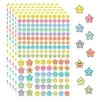 166 Adesivos/Pacote de Adesivos de Expressão de Macaron Adequados para Diários, Scrapbooks, Agendas, Envelopes e Embalagens de Presente