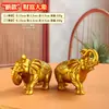 Adorno de Elefante de Latón Seiko Objeto de Nueva Riqueza Elefante Absorbente de Agua Calabaza Tesoro Pot Elefante Decoración de Oficina Sala de Estar
