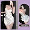 Lingerie Sexy Novo Estilo Transparente Tentação Faixa para Barriga Roupa de Dormir Sexy que Não Tira Peça Única Vazando Seios Apaixonado Feminino Plus Size