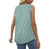 Camiseta sin mangas de tirantes con cuello cuadrado de lunares, base para mujer, modelo de primavera 2023, plataforma independiente europea y americana de Amazon