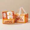 Cuencos Cerámicos Creativos, Cuencos y Platos de Alta Calidad, Vajilla de Regalo, Cuencos Pequeños de Regalo, Juegos de Cuencos de Recuerdo, Juegos en Caja de Regalo para Clientes