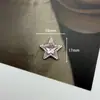 Accesorios de Aleación de Estrella Completa de Diamante, Joyería de Estrella de Cinco Puntas de Alta Gama, Accesorios para el Cabello Hechos a Mano, Fundas para Teléfonos Móviles, Flores para Zapatos, Materiales de Bricolaje