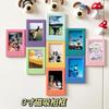 Estilo Ins Marco de Fotos Magnético de 3 pulgadas Foto Polaroid Imán para Refrigerador Oficina Cocina Adornos para Dormitorio de Pareja Objetos Pequeños