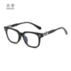 Marca Kj Transfronteriza Nuevo Estilo Europeo y Americano Forma de Cruz Espejo Liso Lentes Artísticos Retro Gafas de Prescripción Gafas Sin Prescripción