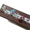 Acessórios de Nail Art da Moda Flor de Cinco Pétalas Pacote de Material com Strass Gota d'Água Formas Misturadas Strass Decorações para Unhas Conjunto de 20 Peças