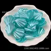 Pétalos de Concha de Perla de Imitación de ABS de Colores con Agujeros para Colgar, Accesorios para Pasadores de Estilo Antiguo Hechos a Mano para DIY