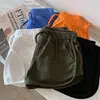 Pantalones cortos deportivos ultracortos de verano para mujer estilo coreano sueltos versátiles casuales de tres puntos para correr línea A para playa