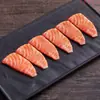 Modelo de Comida Restaurante Hotel Modelo de Prato Legumes Sushi Pepino do Mar Salmão Atum
