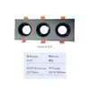 Exportar Luminária de teto GU10 moldura para embutir carcaça da lâmpada concha para spot MR16 soquete para downlight copo da lâmpada kit de moldura para luz