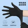 Luvas Descartáveis de Nitrilo Composto, à Prova de Óleo, Impermeáveis, Resistentes a Ácidos e Alcalis, para Manutenção Industrial, com Certificação, Adequadas para Exportação, Luvas de Proteção do Trabalho