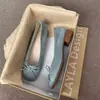 Sapatos de Salto Grosso para Combinar com Saias, Sapatos Femininos Elegantes, Novas Sapatilhas Azuis de Salto Grosso Estilo Francês para Primavera/Verão 2026