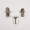 Múltiples Estilos de Pinzas de Metal Tipo Pico de Pato, Pinzas Antideslizantes para Chupetes, Pinzas de Correa de Tela, Accesorios para Joyería DIY, Hebillas de Conexión al por Mayor