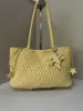 Bolsa Estrela da Moda Cor Champagne Tote Versátil Moda Design Tecido Grande Capacidade Bolsa de Mão Bolsa de Ombro para Mulheres