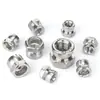 Porca Hexagonal de Aço Inoxidável 304 Twist-Off Antifurto 316L Porca Twist-Off Antidesmontagem M6M8M10 M12