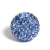 Nuevas Bolas de Arcilla con Incrustaciones de Diamante de Tamaño Grande de 16 mm, Cuentas de Arcilla Blanda con Pedrería Colorida, Cuentas Sueltas, Accesorios de Cuentas Espaciadoras Completamente de Diamante para DIY