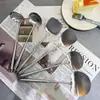 Juego de Espátula y Cucharón de Acero Inoxidable 316 Utensilios de Cocina para el Hogar Espátula Cuchara Ranurada Espátula para Saltear Wok Cuchara Espátula Mini de Cocina Fuga