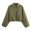 Gran cantidad de productos en stock Transfronterizo 2026 Nuevo estilo europeo y americano moda tendencia versátil casual holgado cremallera chaqueta acolchada abrigo