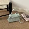 Estilo Coreano Lunares Bolso de Mano Pequeño Cuadrado Cruzado para Mujer para el Trabajo Popular Este Año 2026 PU Nueva Moda Exquisito