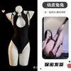 Lencería de chica conejo nocturna, lindo disfraz de sirvienta, puro y sensual, disfraz sexy, chica gato, body seductor