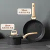 Atacado Transfronteiriço Potes Britânicos, Potes Antiaderentes de Pedra de Arroz Medicinal, Fogões de Indução, Fogões a Gás, Frigideiras, Panelas de Sopa, Conjuntos de Panelas de Leite
