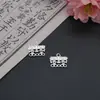 Colección de Accesorios de Aleación Estilo Chino Tradicional: Carácter de Fortuna, Nudo Chino, Colgante Floral Hueco, Hebilla de Conexión, Materiales para Pasador de Pelo DIY
