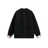 Cardigan de Tricô Retro Simples Rumeng Masculino Primavera e Outono Nova Jaqueta Solta Jaqueta Patchwork de Bloqueio de Cor Xadrez de Alta Qualidade