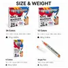 Set de Plumas para Pintar Uñas Transfronterizo Pluma de Graffiti para Pintura de Uñas DIY Marcador de Pluma para Delinear Uñas Artísticas Líquido de Secado Rápido