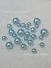 Perlas de Imitación Swarovski de Alta Calidad Perforadas a la Mitad, Perlas de Concha Imitación Mar del Sur Blanco Australiano, Pendientes de 6-14 mm, Perlas de Concha, Cuentas Redondas para Manualidades