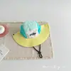 Sombrero de Sol de Verano con Protección Solar para Niños, Sombrilla, Sombrero de Cubo a Prueba de Viento, Secado Rápido, Bloqueo de Color, con Letras, para Niños y Niñas