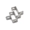 Soporte en Forma de Z Ángulo de Acero Inoxidable Pieza de Fijación de Placa Prensada Trapezoidal Conector de Ángulo Recto Marco de Hierro Puerta y Ventana de Madera Accesorios en Forma de Z