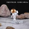 Soporte para Teléfono de Astronauta Modelo de Astronauta Soporte Perezoso para Tableta Adorno Creativo de Resina Decoración de Escritorio Regalo