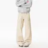 Pantalones Casuales Desestructurados de Patchwork Estilo Americano al por Mayor para Hombre Marca de Tendencia Primavera y Otoño 2026 Pantalones Largos Rectos Holgados de Trabajo