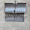 Pala de Nieve Nueva de Acero al Manganeso Engrosada, Pala de Nieve, Artefacto para Limpieza de Nieve y Granos de Nieve, Pala de Nieve, Tabla de Eliminación de Nieve Agrícola con Ruedas