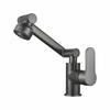 Lavabo multifuncional de gato de la suerte para agua fría y caliente, universal giratorio de un agujero, grifo doméstico para inodoro, suministros de baño