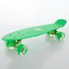 22 polegadas pequeno peixe placa de banana de plástico único rocker PU flash roda crianças adulto quatro rodas estrada escova rua scooter