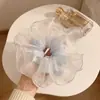 Scrunchie de renda estilo coreano para mulheres, elástico de rabo de cavalo de alta qualidade, alta elasticidade e faixa de cabelo durável