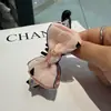 Nuevo Pasador de Pelo Dulce Estilo Coreano con Lazo de Moda, Pin de Plátano, Alto Atractivo Estético, Pasador para Recogido en la Parte Trasera de la Cabeza, Accesorio para el Cabello Pinza de Tiburón