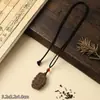 Colar Pingente Lanyard Chaveiro Colar Pingente Colar de Contas He Xiang Pingente Wenwan Incenso Medicinal Etiqueta para Pendurar Marca He Xiang Ping An