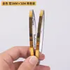 Fita Decorativa Dourada Brilhante Decoração de Casamento Papel Adesivo Fita Dourada Galvanizada Embalagem de Caixa de Presente Papel Dourado DIY
