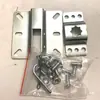 Accesorios para Motor Tubular de Puerta Enrollable Eléctrica Placa Lateral Soporte de Flor de Ciruelo Juego de Soportes en U Conector de Manivela