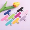 Cordón para Teléfono Almohadilla para Teléfono Clip de Tela Adhesivo Accesorio DIY Funda de Teléfono Desmontable Anti-Pérdida Pegatina