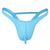 Ropa interior sexy Ye Zimei, tanga de cintura baja para hombre, color sólido, transpirable, doble espalda, triángulo, ventana, pantalones T, sexy, ahuecados