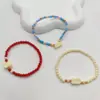 Pulseira de Miçangas Fofa de Gato e Coelho para Mulheres, Pulseira Zen Personalizada, Nova Pulseira Multicolorida da Moda Nacional, Não