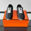 Tênis Slip-On de Couro Genuíno Levemente Luxuosos, Tênis Chunky 'Dad Shoes' da Moda Transfronteiriça com Solado Onda, Sapatos Casuais Respiráveis Masculinos para o Dia a Dia