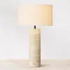 Lámpara de Mesa Decorativa de Piedra de Lujo Ligero Minimalista Moderna Estilo Ins Nórdico Diseñador Creativo Retro Lámpara Decorativa de Mesita de Noche
