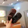 Zapatos de Bebé Simples de Color Puro para Niñas 2025 Verano Nuevo Lindo Punta Cuadrada Suela Suave Zapatos para Niños Zapatos para Niños Pequeños