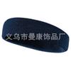 Diadema toalla para sudor para deportes al aire libre europeos y americanos, diadema para el cabello, moda para hombres y mujeres, fitness, yoga, diadema para el cabello, venta al por mayor en stock