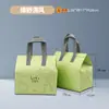 Bolsa Isolante Descartável Não Tecido para Levar Chá com Leite Café Bebida Sacola de Embalagem Bolsa Isolante Impressão de Logotipo Pronta Entrega Atacado